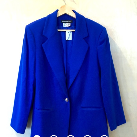 Whool Jacket - Marine Blue - Picture 1 of 2